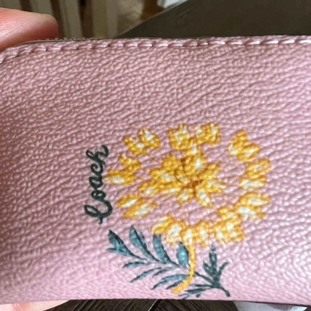 💕Blossom Print Pink Mini Cosmetic Bag - Picture 10 of 15